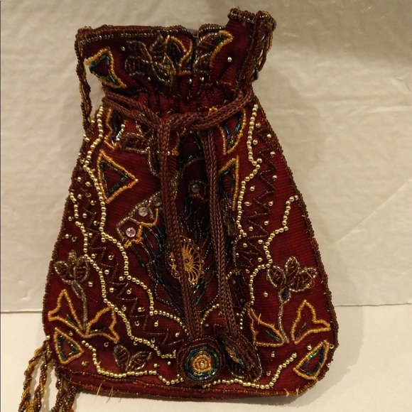 Beaded vintage bag.